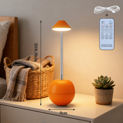 LED sängbordslampa med laddningsfunktion och fjärrkontroll