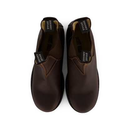 Low Elastic Chelsea Brown