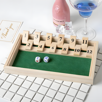 Wooden Number Drinking Game