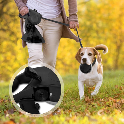 Pet Leash with Bottle