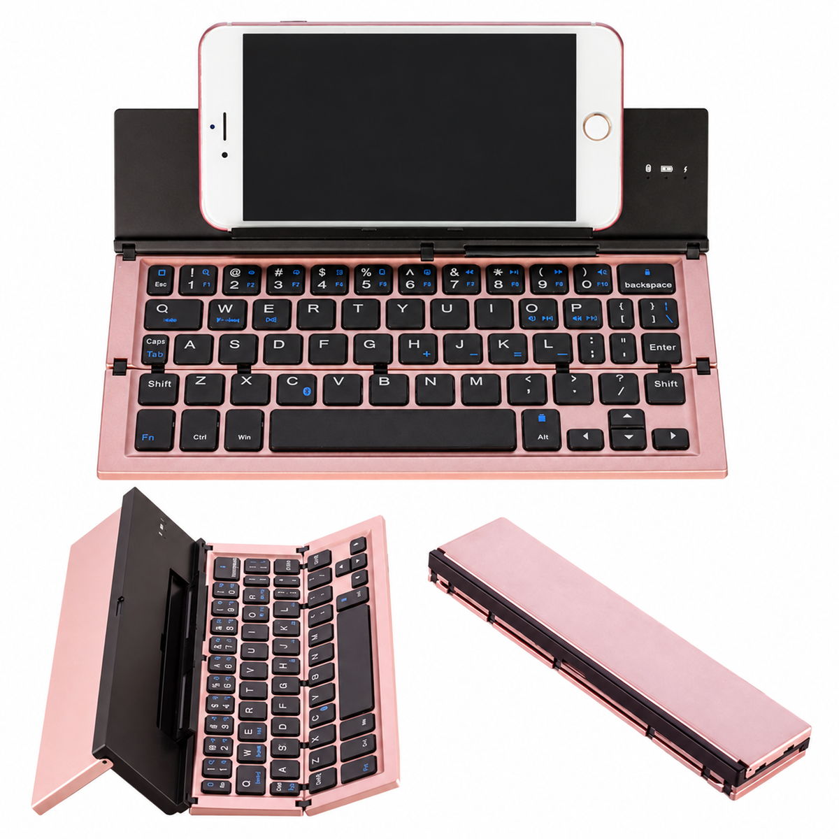 Slim Foldable Bluetooth Keyboard