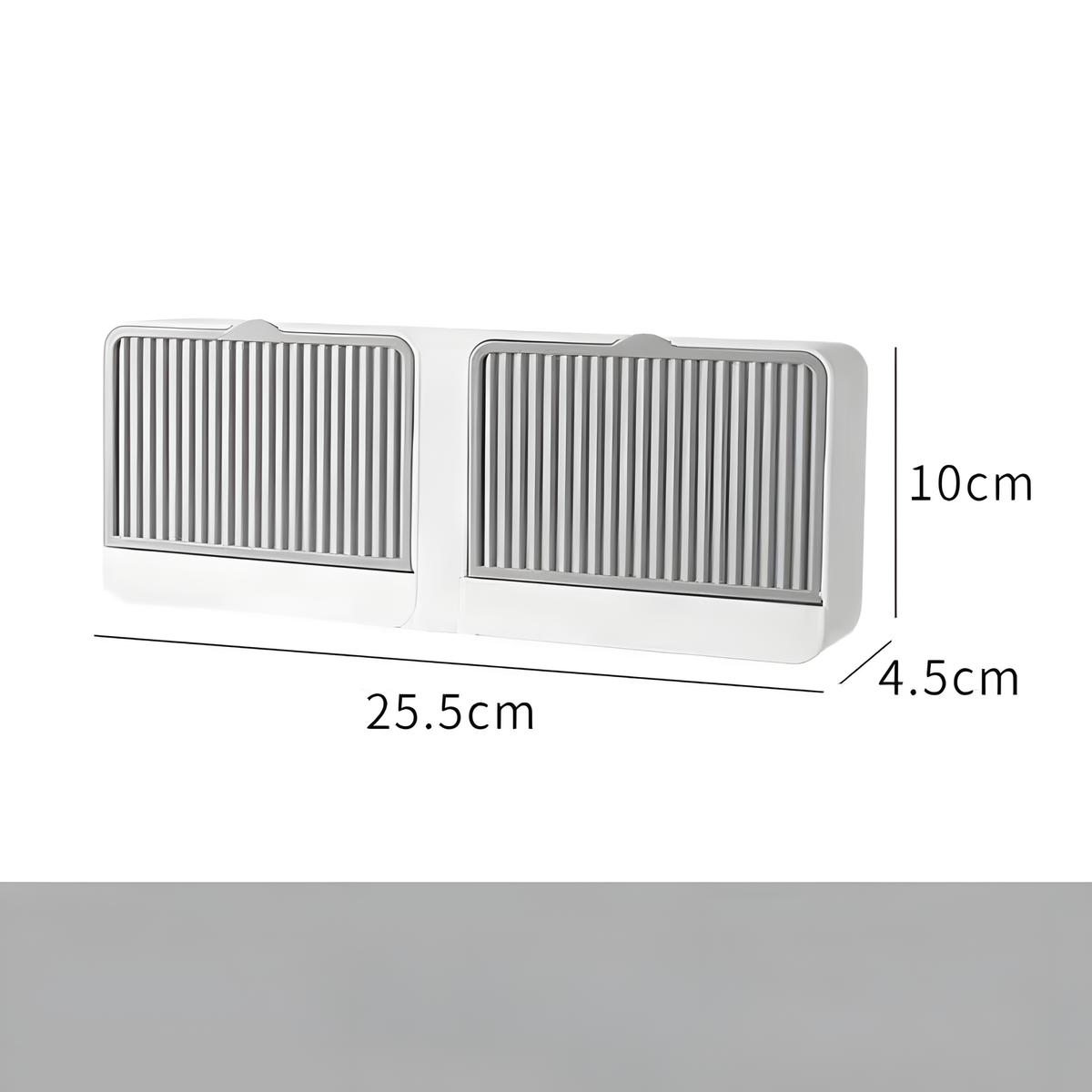 Flip-Cover Wall Soap Holder