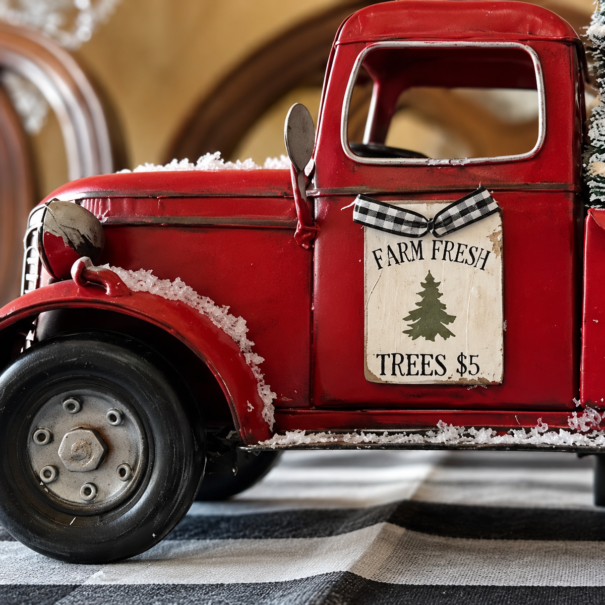 Christmas Tree Pickup Ornament