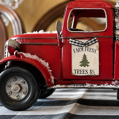 Christmas Tree Pickup Ornament