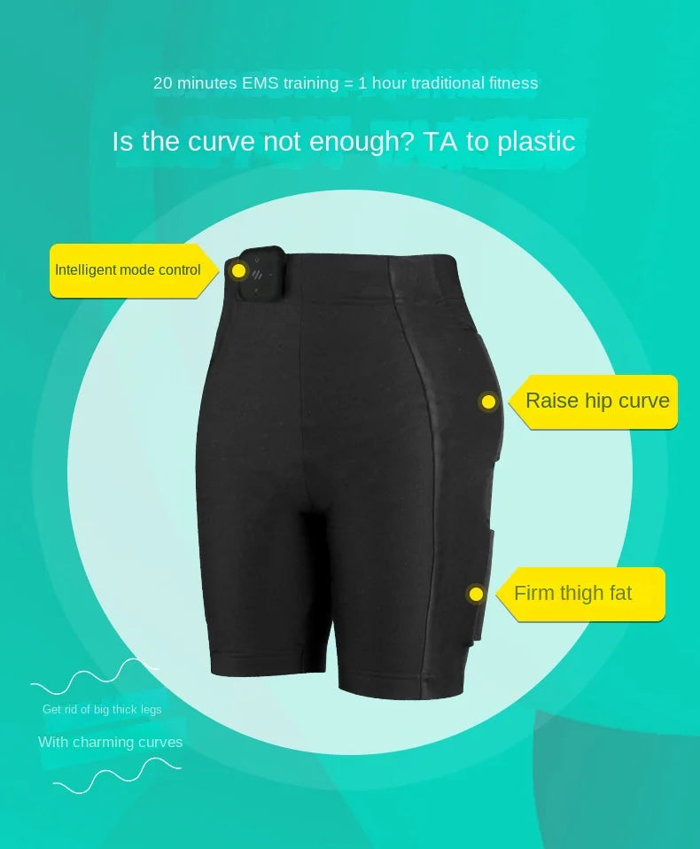 Bäckenbottentränare EMS-shorts