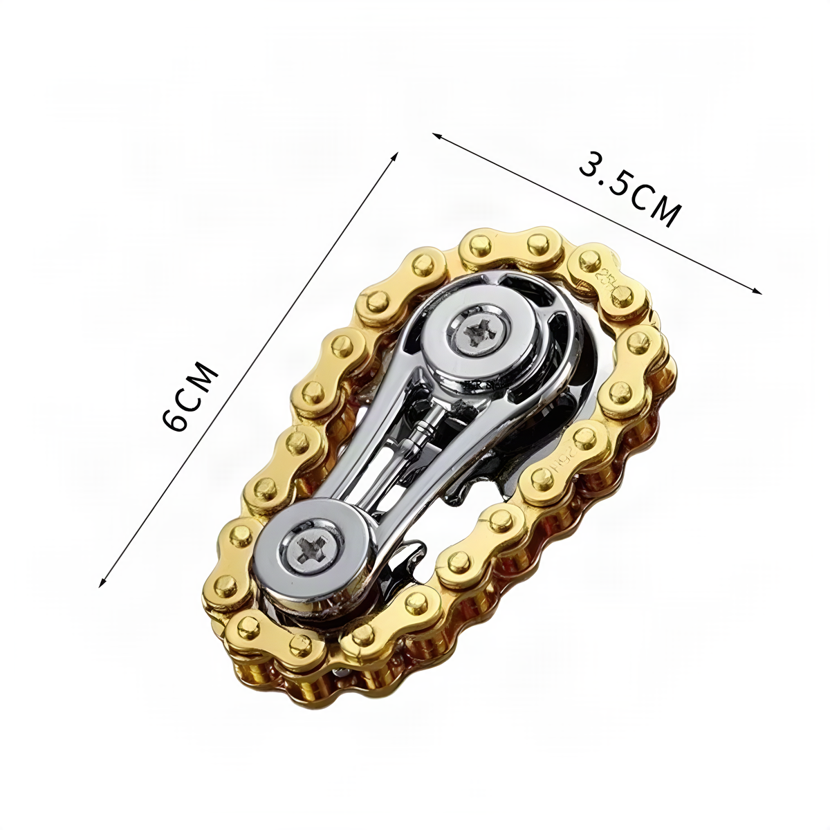 Metal Chain Gear Fidget