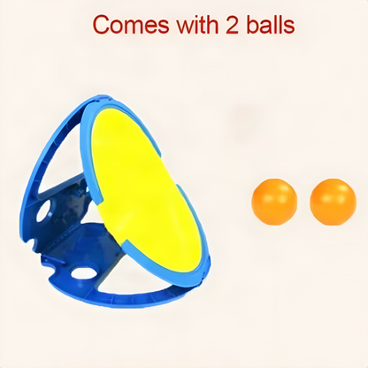 Catch-and-Launch Paddle Ball Toy