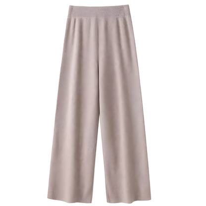 Wool Wide-Leg Pants