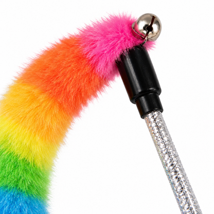 Plush Caterpillar Cat Teaser Wand