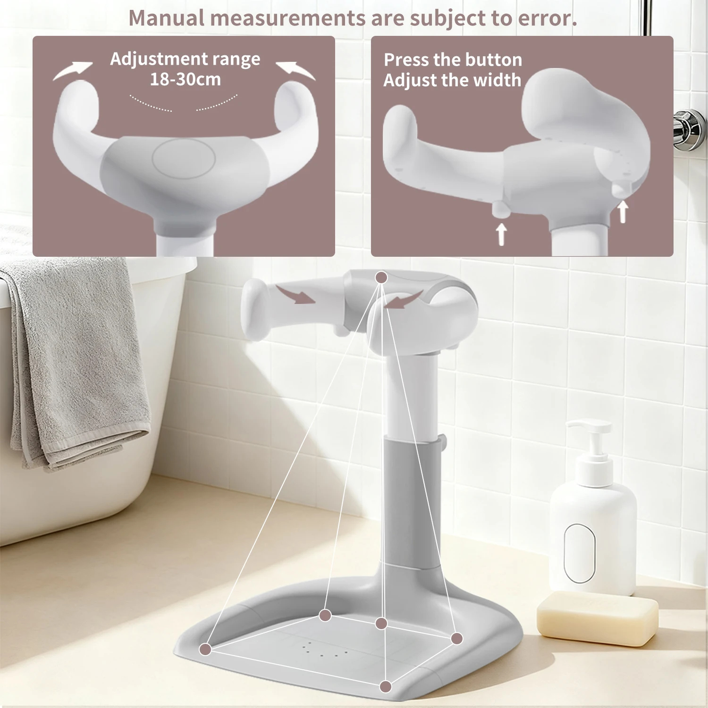 Adjustable Baby Bath Stand