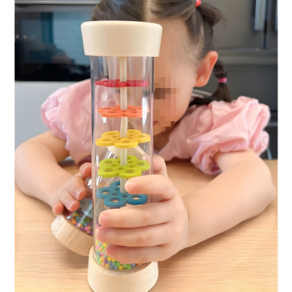 Wooden Rain Sound Tube
