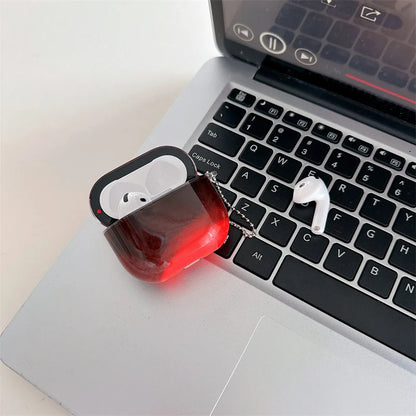 Lysande kvicksand AirPods-fodral