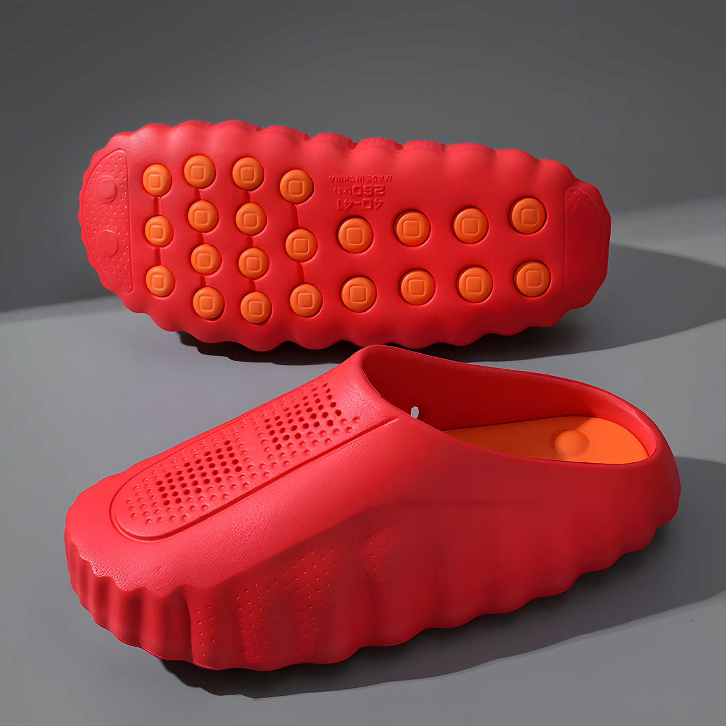 Closed Toe Massage Slippers