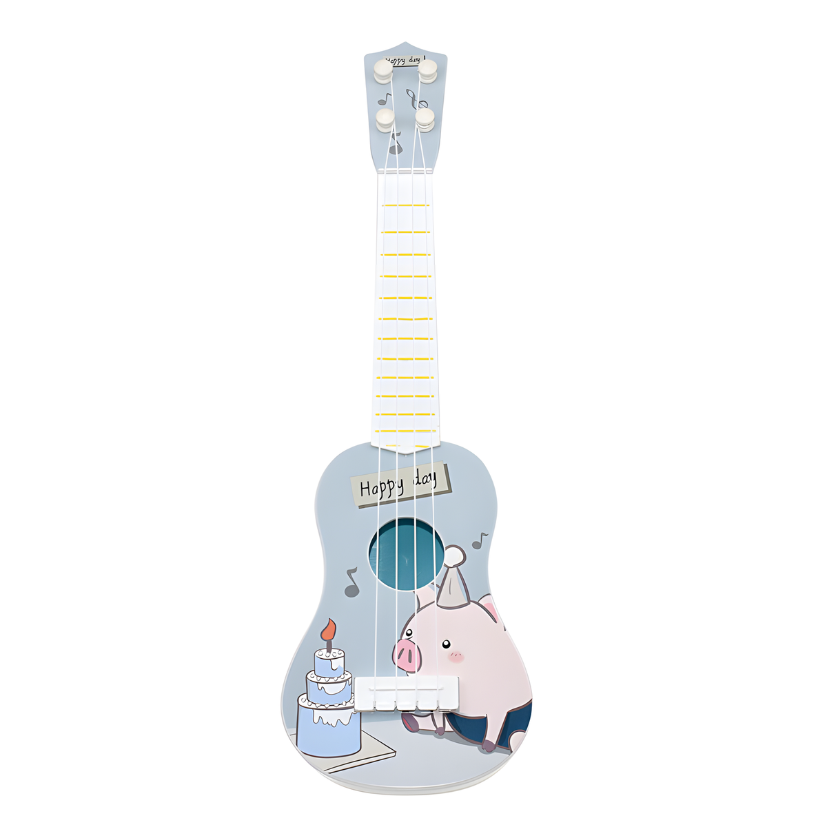 Animal Print Four-String Toy Ukulele