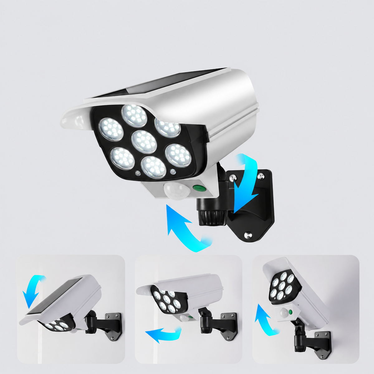 Solar Motion Light with Dummy Camera Housing