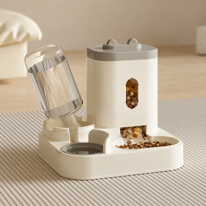 Gravity Pet Feeding and Water Station