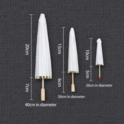 Paintable Paper Umbrella