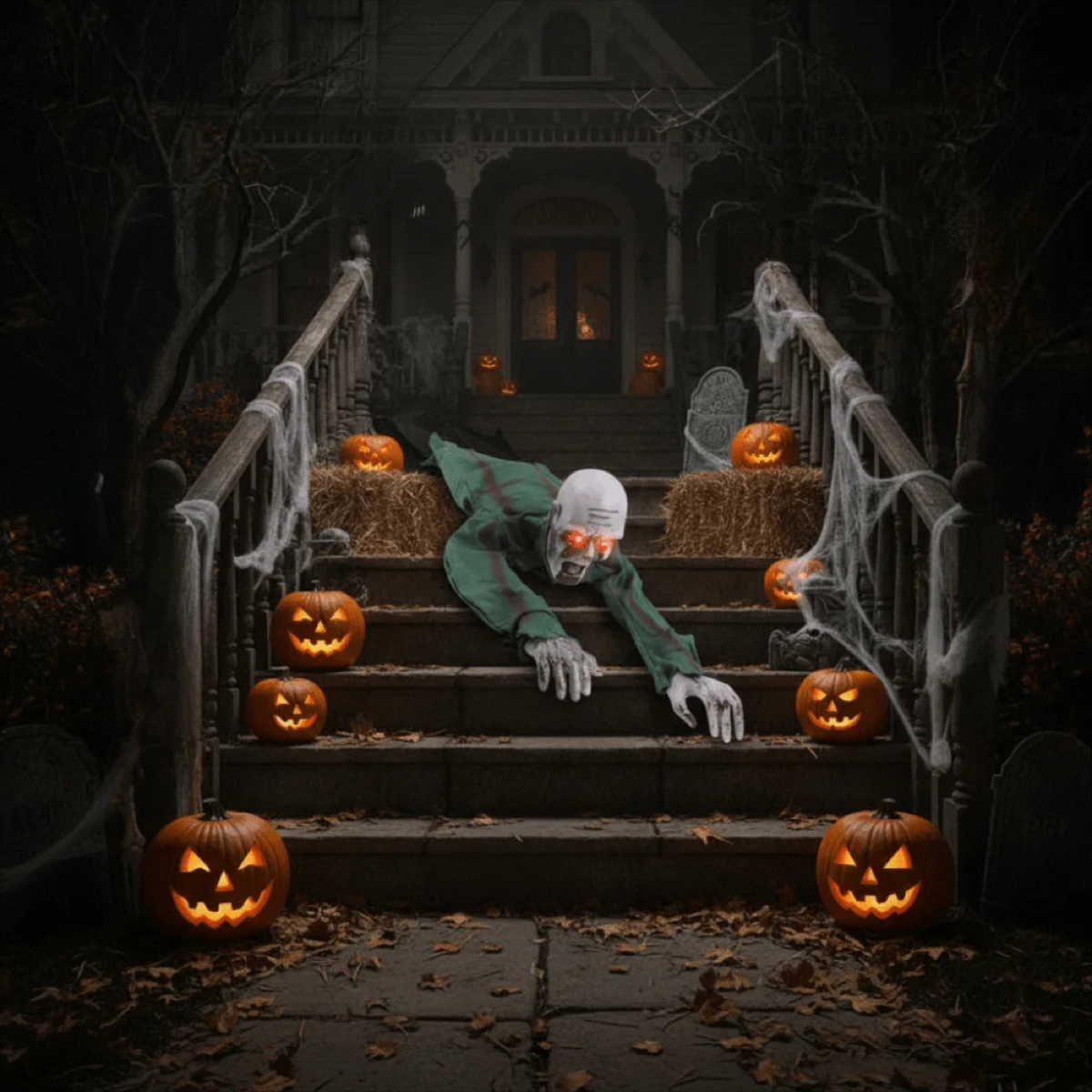 Crawling Zombie for Halloween