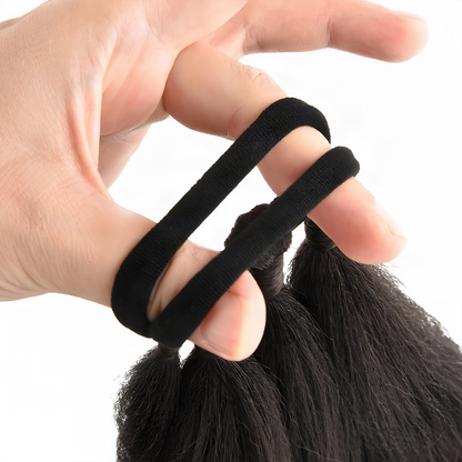 Synthetic Braidable Ponytail Extensions