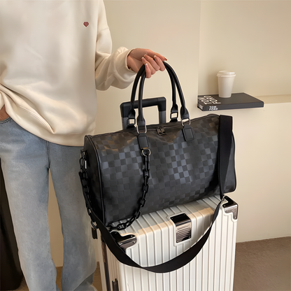 Plaid Travel Duffel