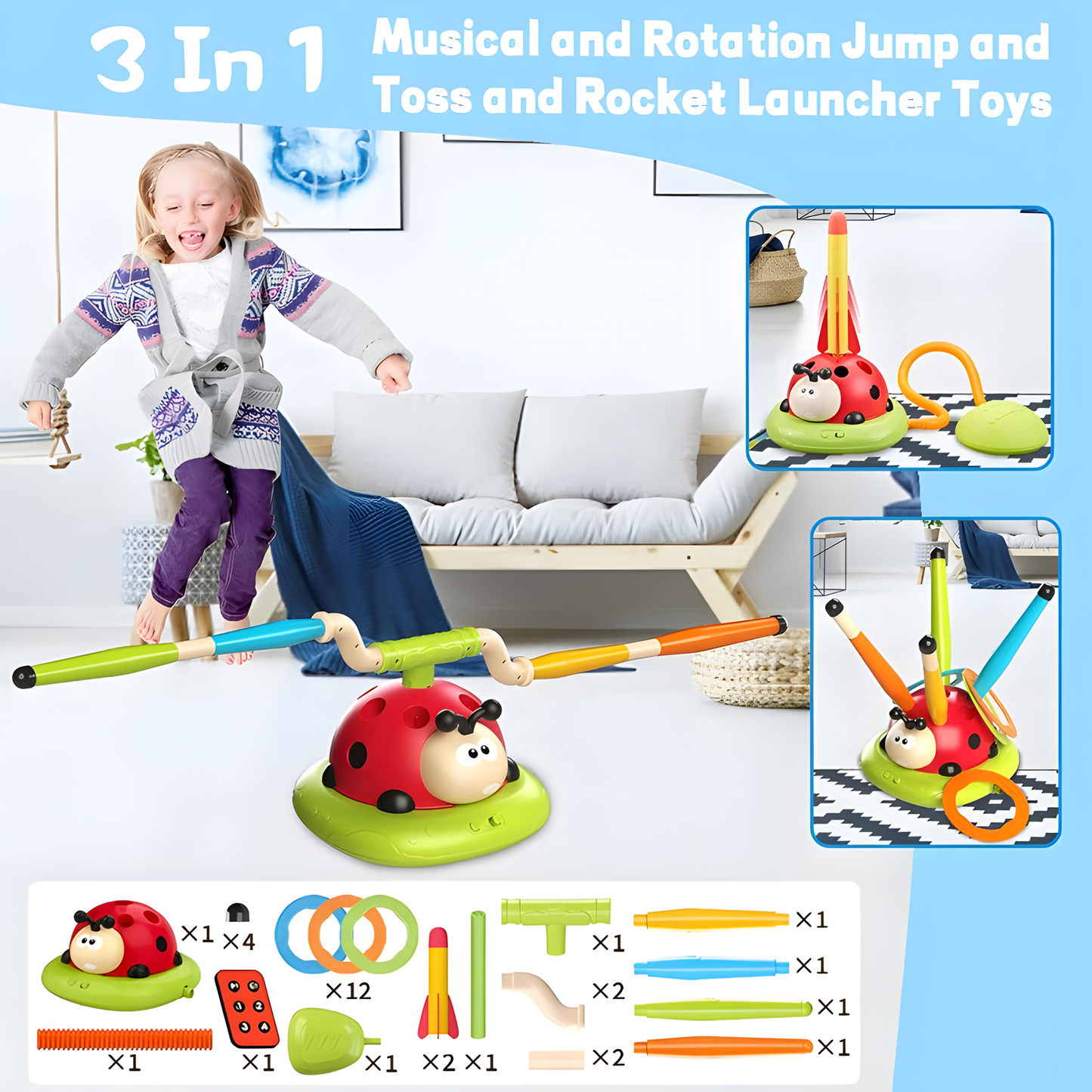 Ladybug Sensory Toy