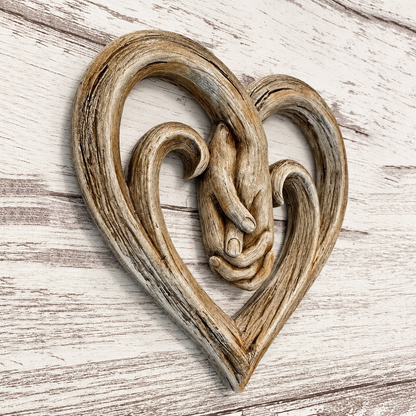 Holding Hands Wall Sculpture