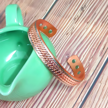 Copper Ring and Bracelet Set