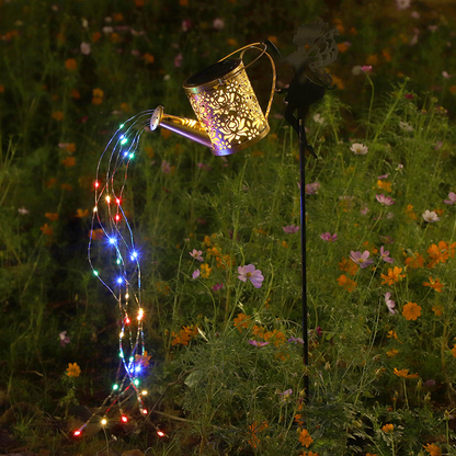 Solar Watering Can Garden Light