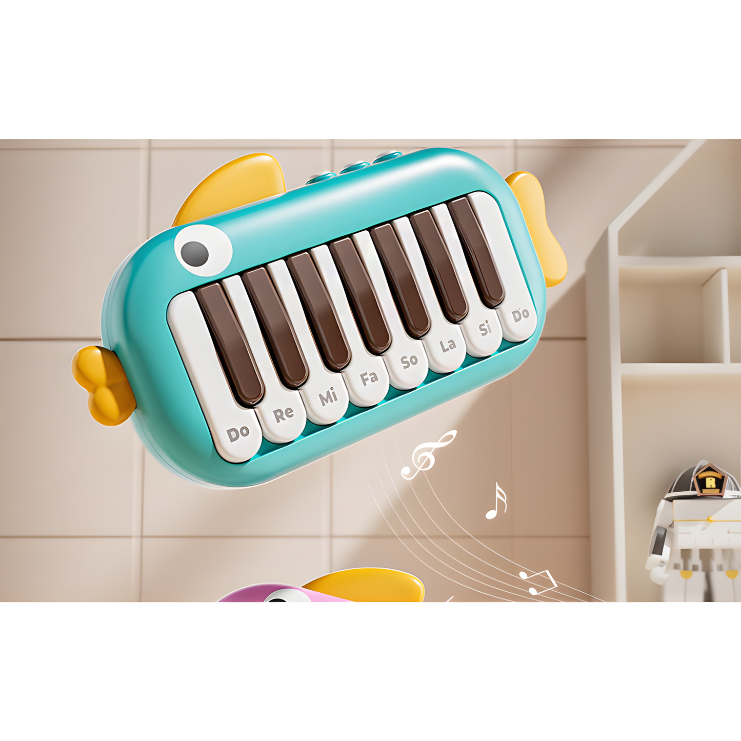 Fish-Shaped Pocket Piano