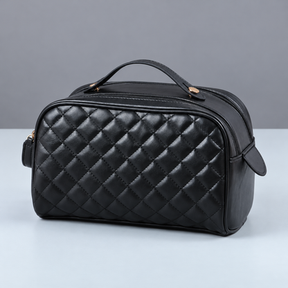 Quilted Toiletry Bag