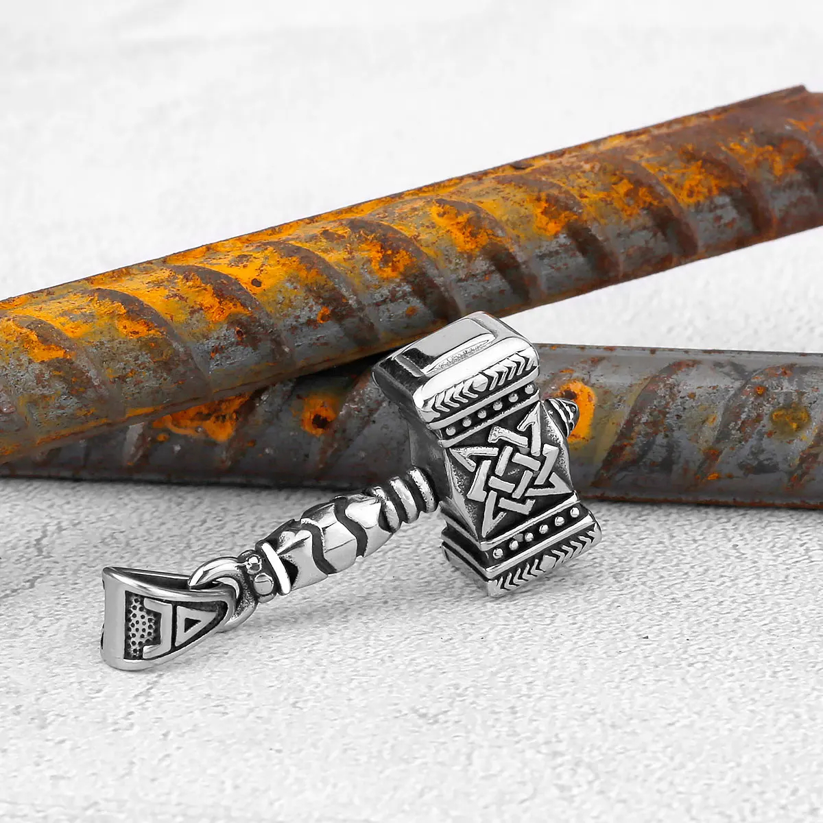 Hammer Pendant Necklace