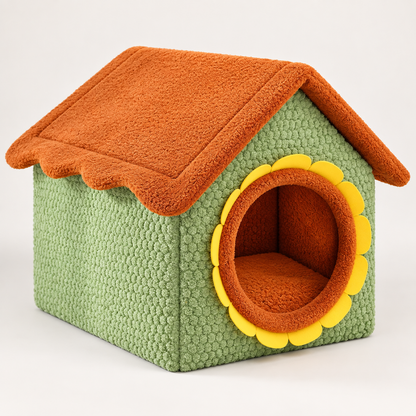 Felt Cat House Bed