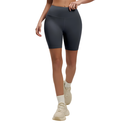 High-Waist Workout Shorts
