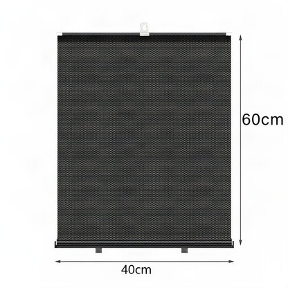 Suction-Cup Roller Window Shade