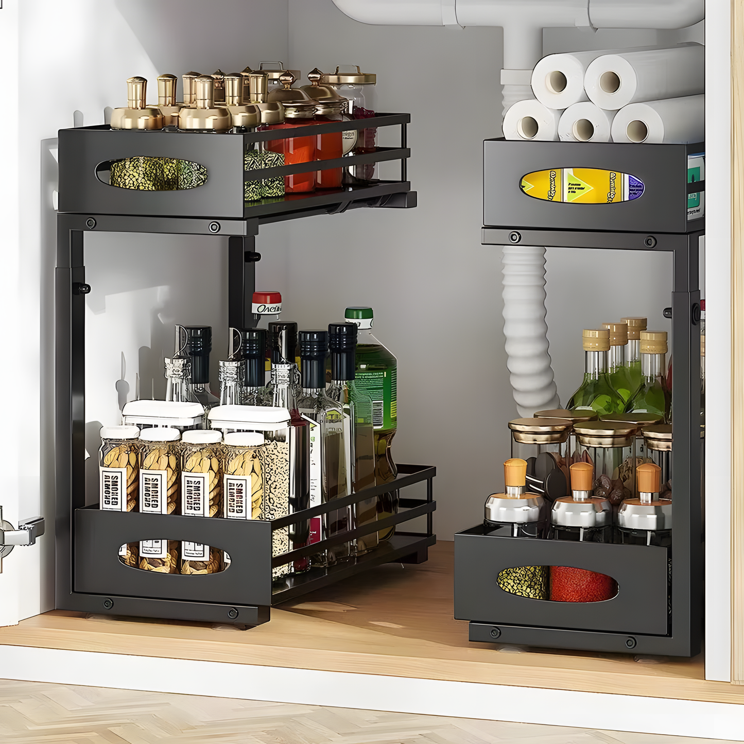 Pull Out Sink Rack