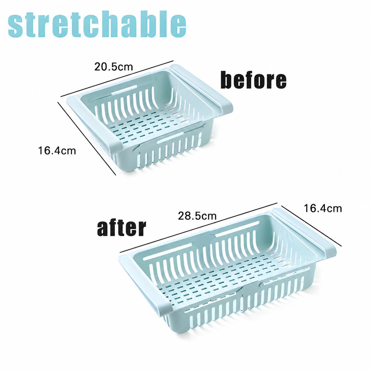 Expandable Hanging Fridge Drawer