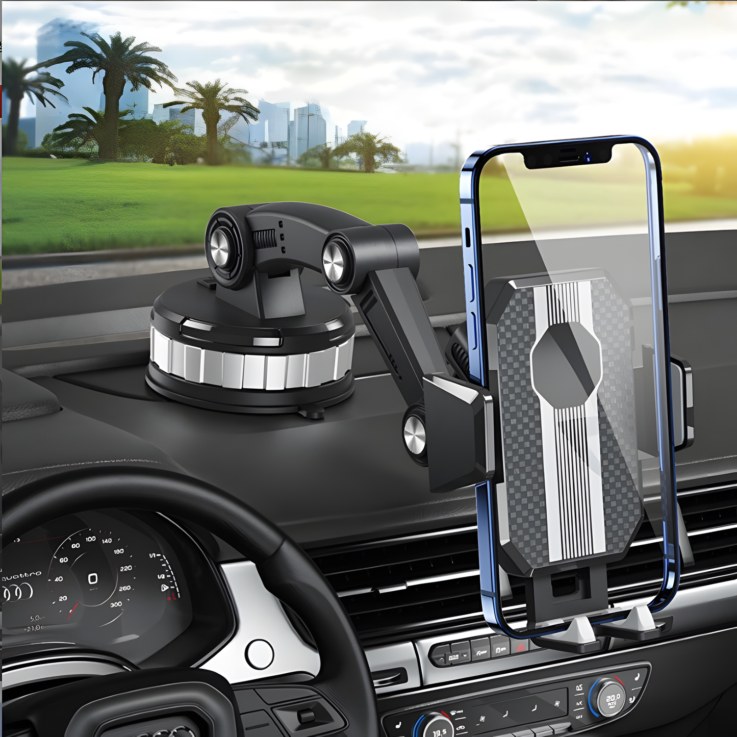 Large Suction-Cup Phone Holder