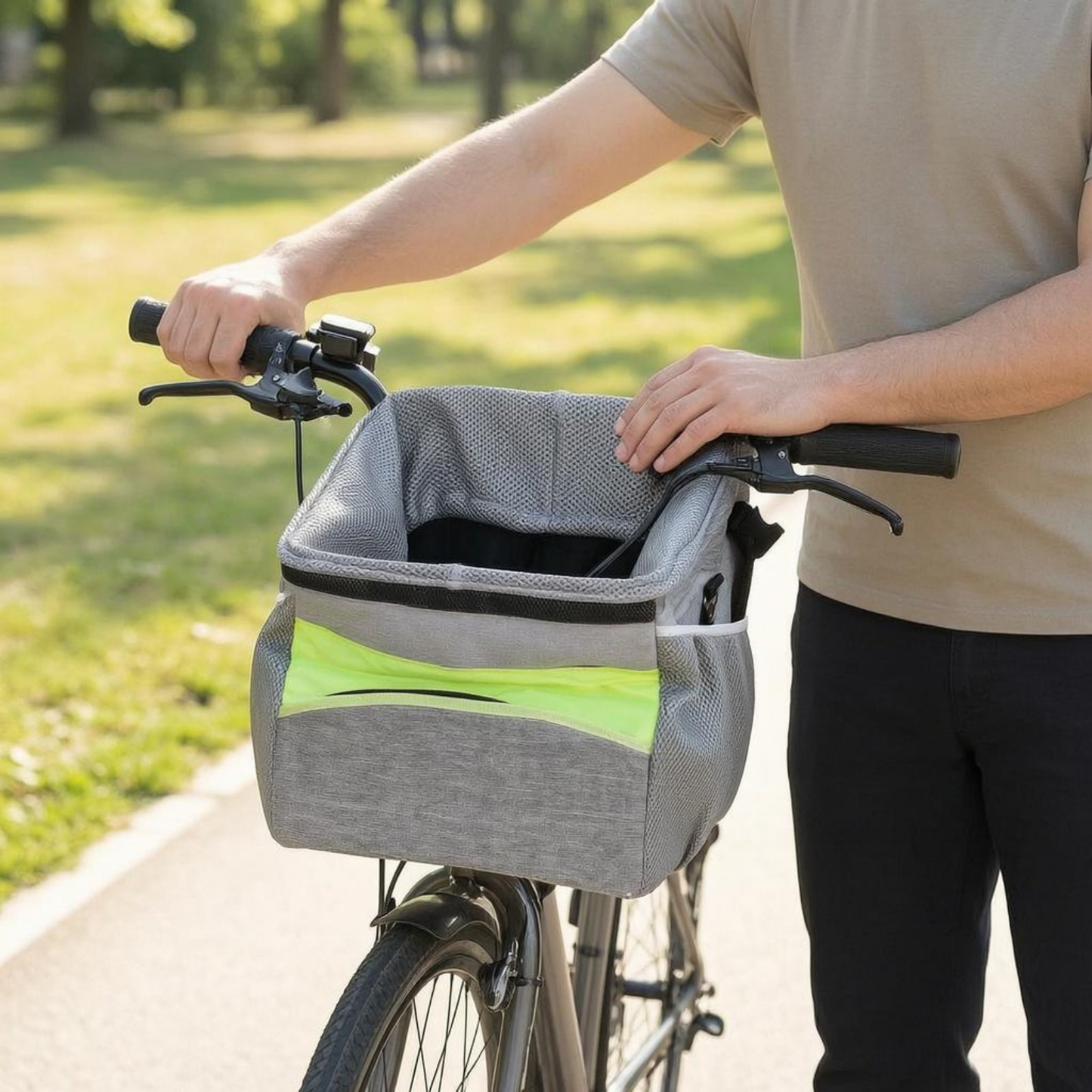 Pet Bike Basket Carrier