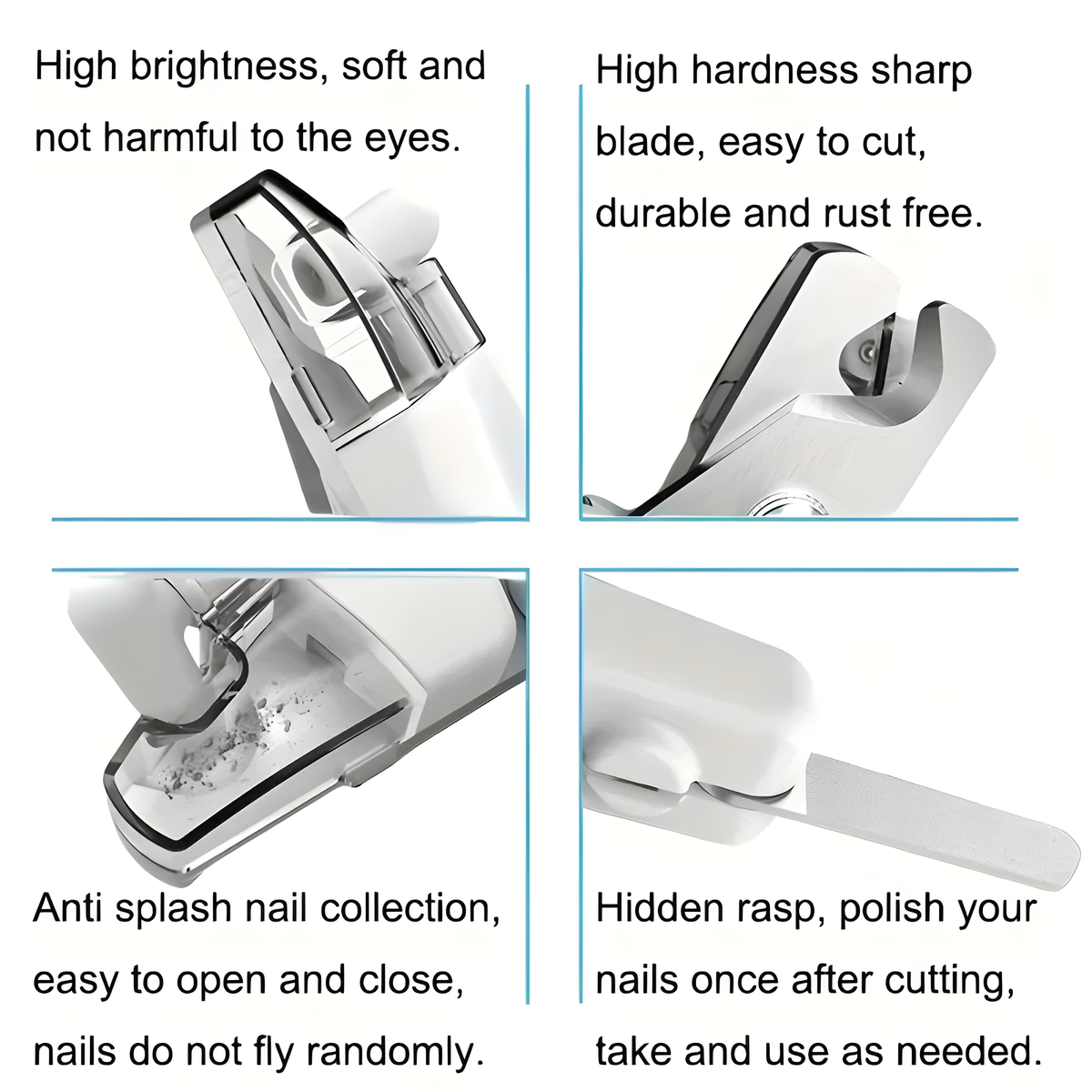 Rechargeable LED Pet Nail Clippers