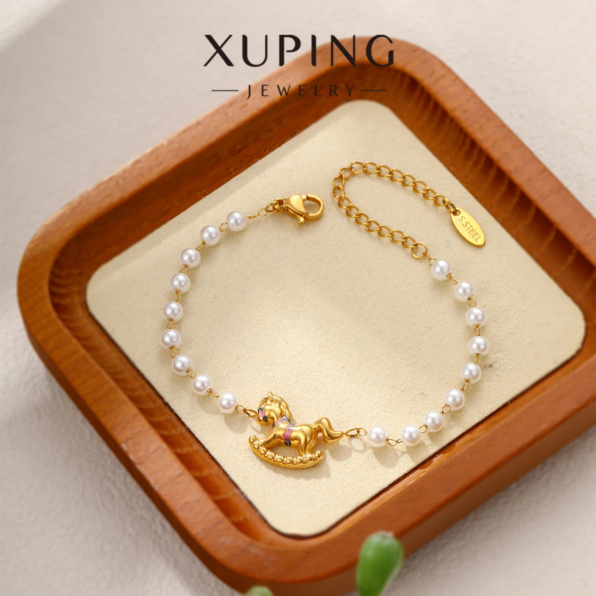 Pearl Charm Bracelet