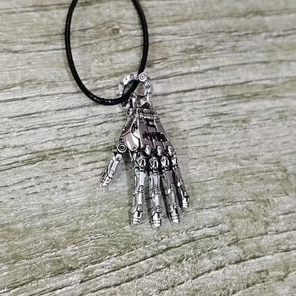 Mechanical Hand Pendant Necklace