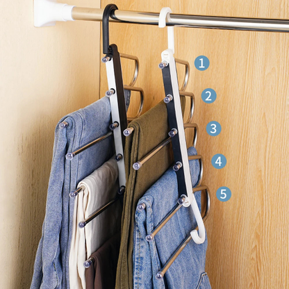Folding Multi-Layer Trouser Hanger