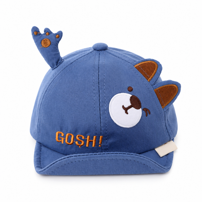 Crown Bear Baby Baseball Cap