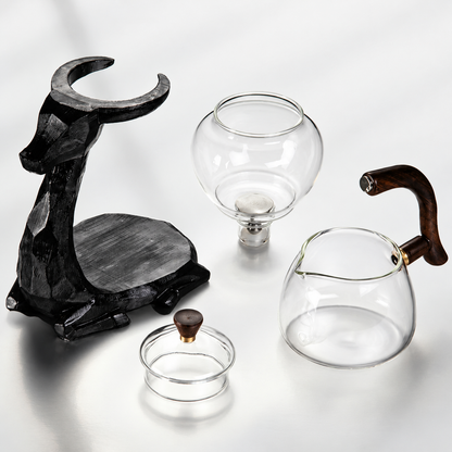 Magnetic Deer Glass Tea Brewer