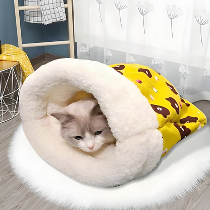 Plush Cat Sleeping Bag