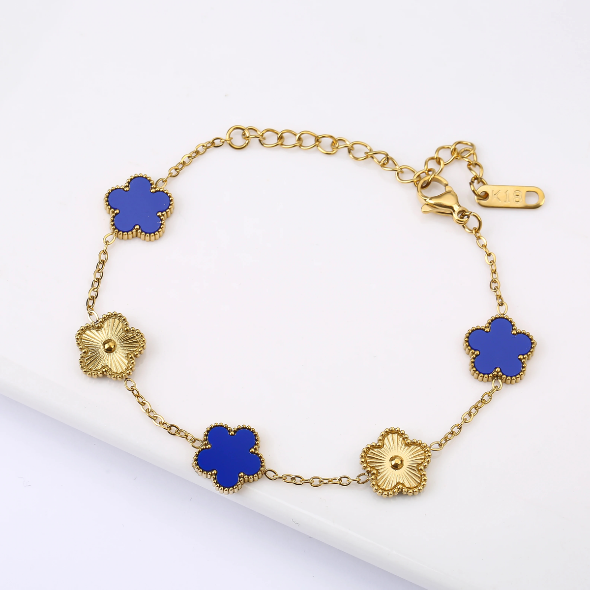 Four-Leaf Clover Bracelet