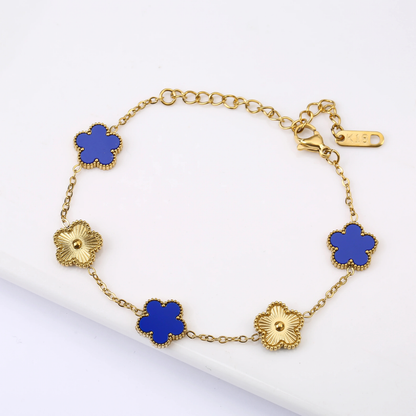 Four-Leaf Clover Bracelet