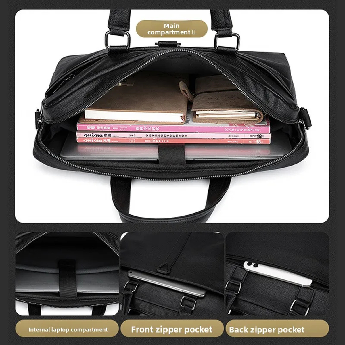 Large Laptop Briefcase