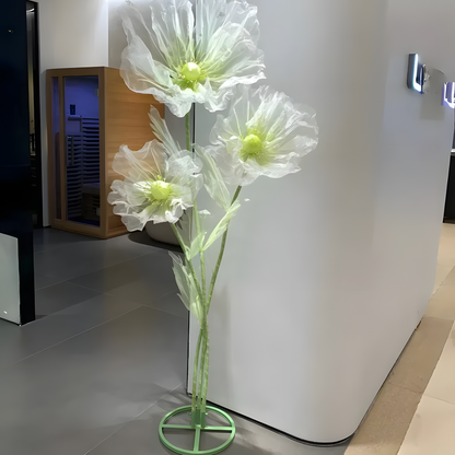 180 cm Poppy Flower Stand