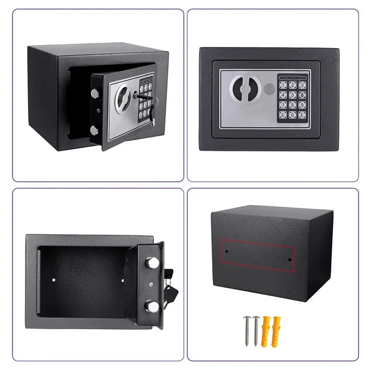 Compact Electronic Keypad Safe